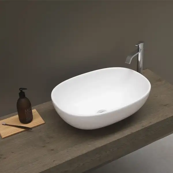 Nic-Design Умивальник накладний Nic Design Milk 54x40x17, Sabbia (001285051)