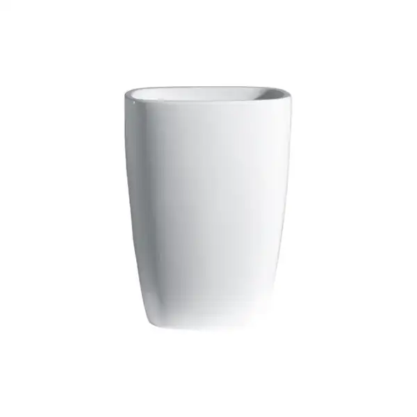 Умивальник окремо стоячий Nic Design Milk, білий глянцевий (001290001)