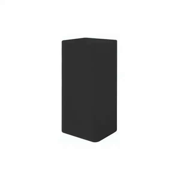 Nic-Design Умивальник окремо стоячий Nic Design Semplice 40х40х85 см без переливу, зі зливом в стіну, Antracite матовий (001372013)