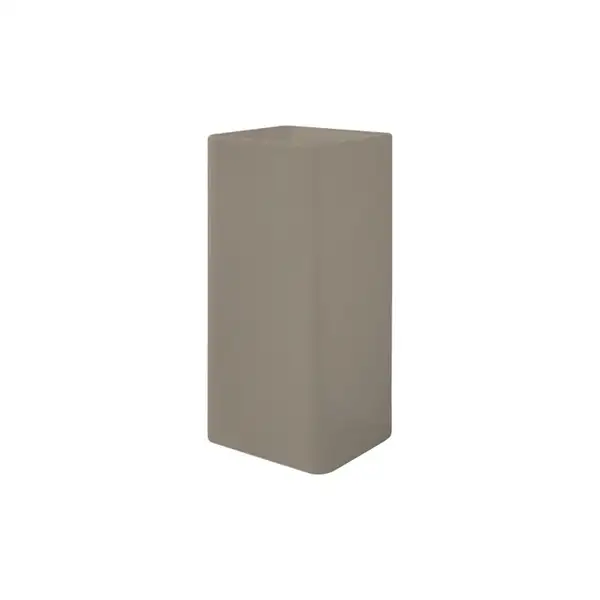 Nic-Design Умивальник окремо стоячий Nic Design Semplice 40х40х85 см без переливу, злив у підлогу, Sabbia матовий (001373051)