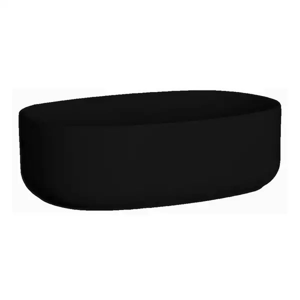 Nic-Design Умивальник на стільницю Nic Design Semplice 50х40х15 см, чорний глянець (001375008)