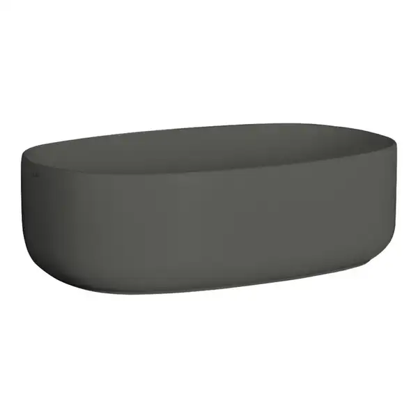 Умивальник на стільницю Nic Design Semplice 60х40х15 см, Argilla матовий (001377052)