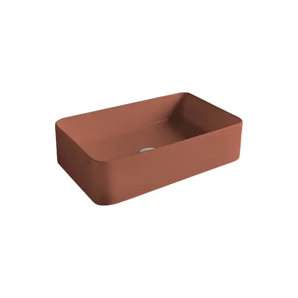 Умивальник на стільницю Nic Design Semplice 60х37х16 см, Fard глянець (001383072)