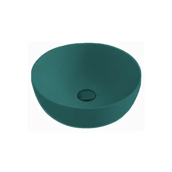 Умивальник на стільницю Nic Design Ovvio 38x14 см, Amazzonia глянець (001446077)