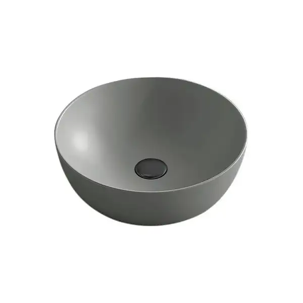 Умивальник на стільницю Nic Design Ovvio 42х14 см, Argilla матовий (001447052)