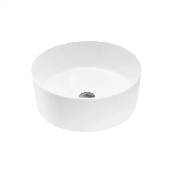 Умивальник на стільницю Nic Design Ovvio 36х14 см, білий глянець (001448001)