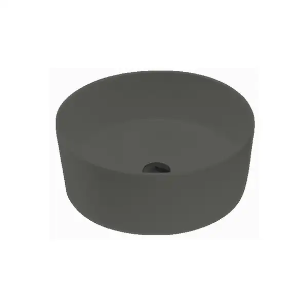 Умивальник на стільницю Nic Design Ovvio 36х14 см, Argilla matt (001448052)