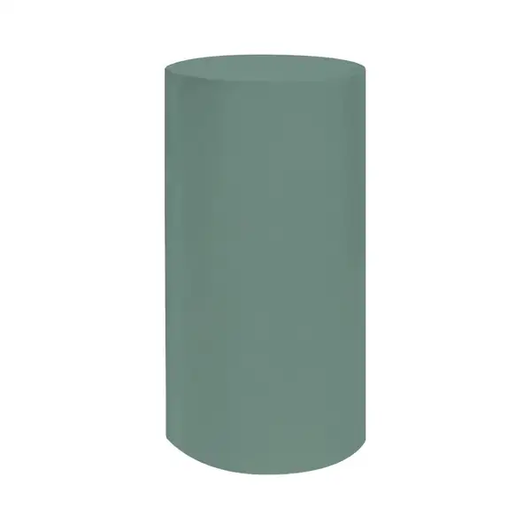 Nic-Design Умивальник окремо стоячий Nic Design Ovvio 45х85 см без переливу, зі зливом в підлогу, Salvia матовий (001453067)