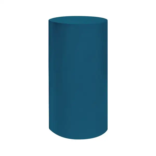 Nic-Design Умивальник окремо стоячий Nic Design Ovvio 45х85 см без переливу, зі зливом в підлогу, Denim глянець (001453076)
