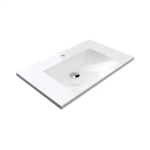 умивальник Omnires Naxos 46x76 white (NAXOS760BP)