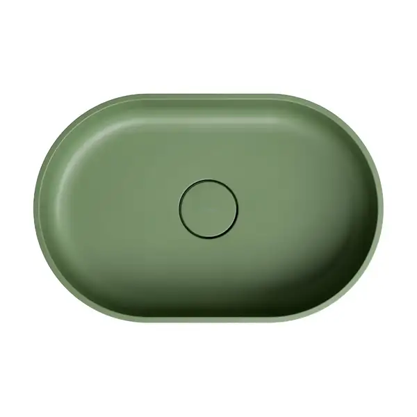 умивальник Omnires Ovo 55x36 olive (OVOUNOL)
