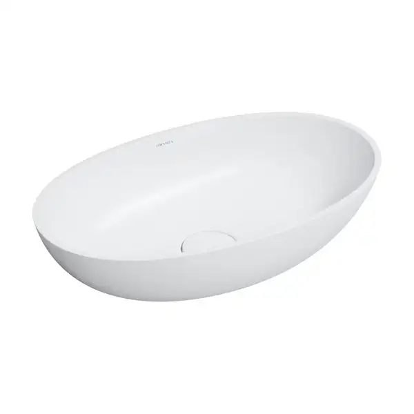 Omnires Shell Умывальник 60x35, белый (SHELLUNBM)