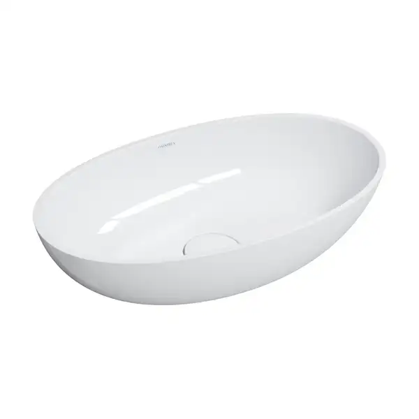 умивальник Omnires Shell 60x35 white (SHELLUNBP)