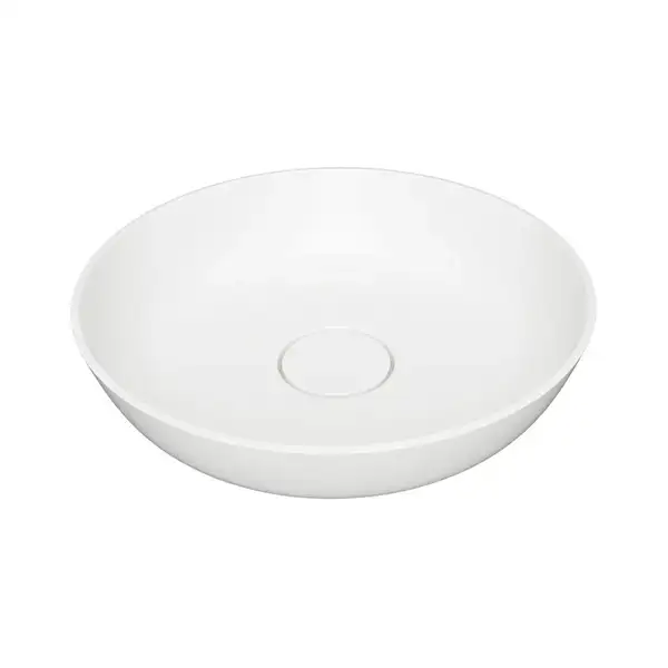 умивальник Omnires Silk 40x40 white (SILKR400BP)