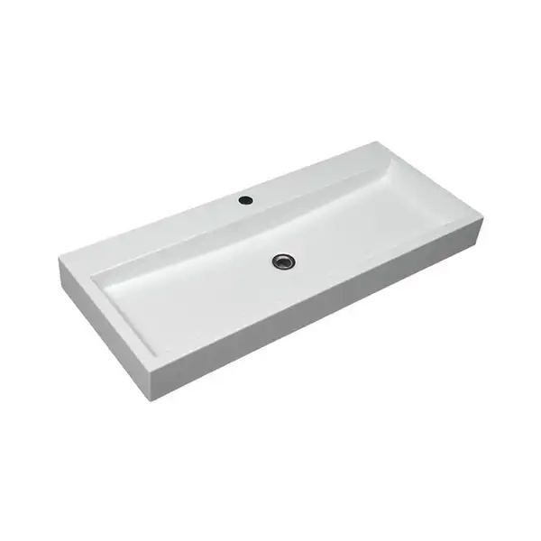 умивальник Omnires Thasos 42x100 white (THASOS1000BP)