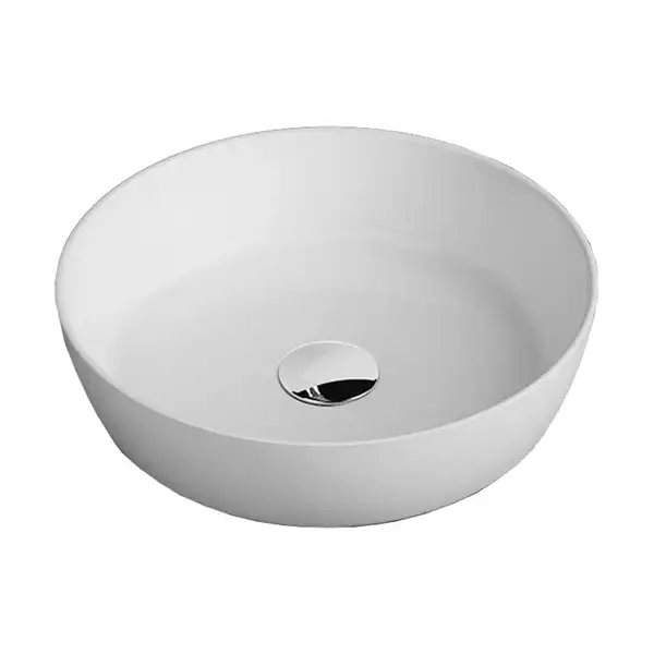 Quarter Bath Round Line 45 Умывальник на столешницу, Белый (70RO23045.00.2.3.01)