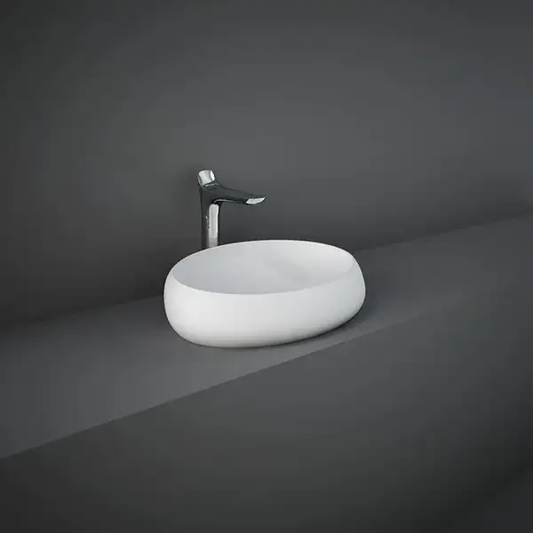 Rak Ceramics Cloud Раковина накладна, білий глянець (CLOCT6000AWHA)