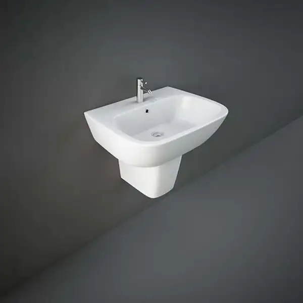 Rak Ceramics One Раковина подвесная, белый глянцевый (EL0101AWHA)