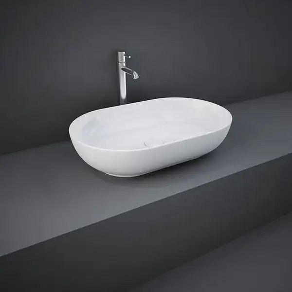 Rak Ceramics Feeling Раковина накладная, белый глянец (FEECT5500AWHA)