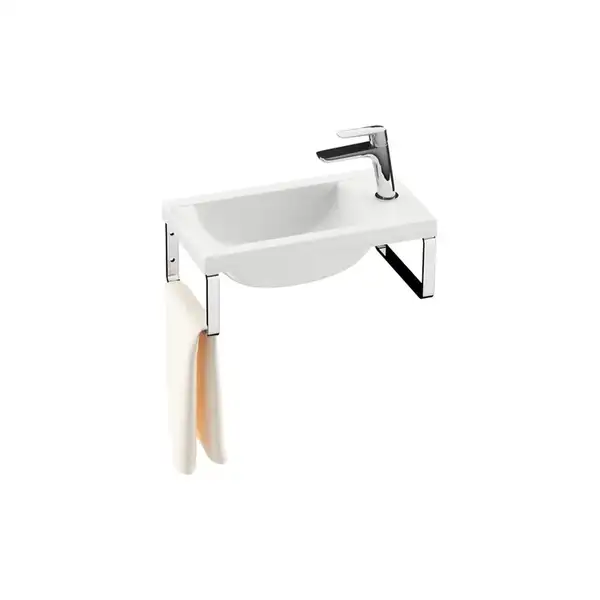 Ravak Classic Mini 400 Держатель для умывальника, белый (B14000100P)