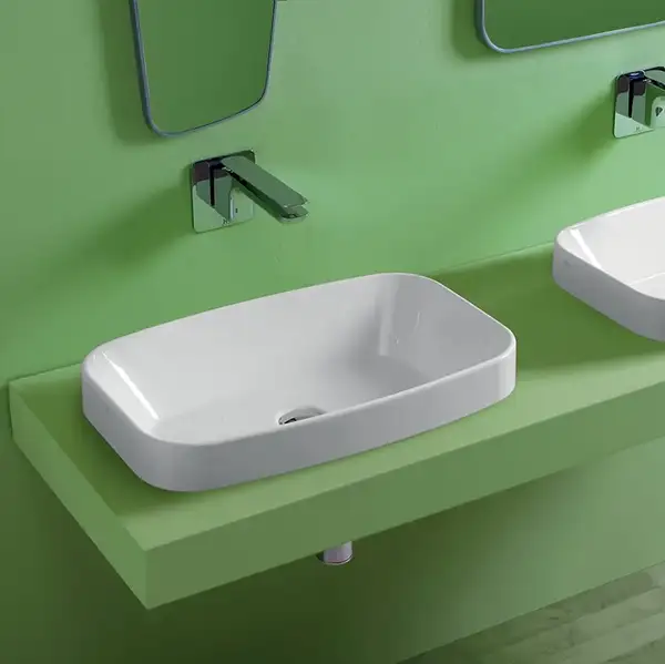 Simas Baden Baden Умивальник накладний 60, чорний мат (BB11NM)