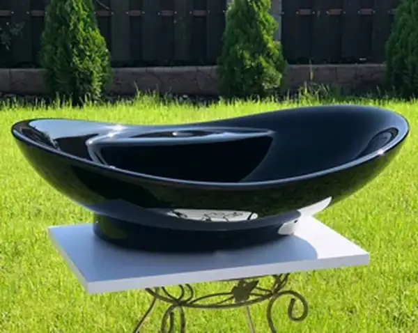 Snail Гармонія Умивальник на стільницю, чорний (102A200)