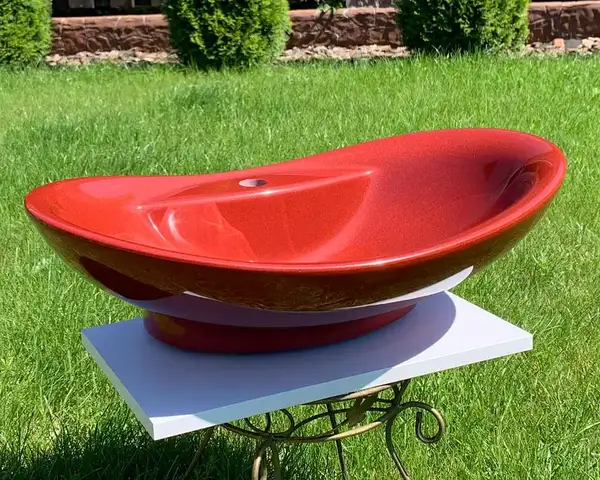 Snail Гармонія Умивальник на стільницю, бордо (102H200)