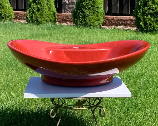 Snail Гармонія Умивальник на стільницю, бордо (102H200)