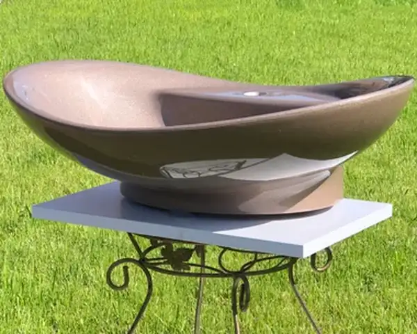 Snail Гармонія Умивальник на стільницю, Капучино (102H400)