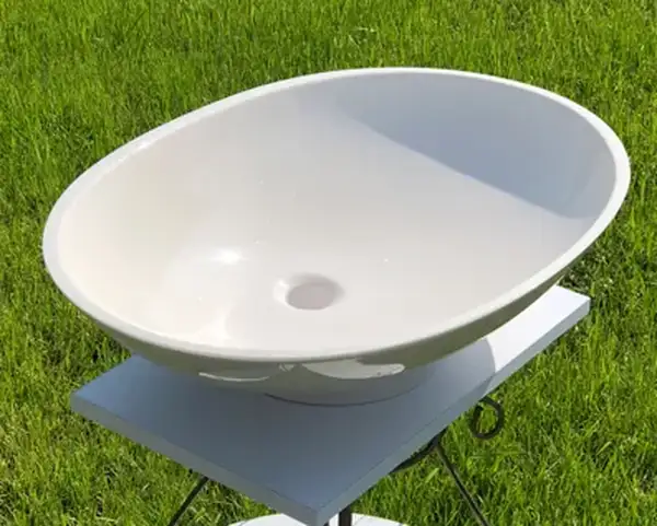 Snail Nika Умивальник накладний, Іній (103B110)