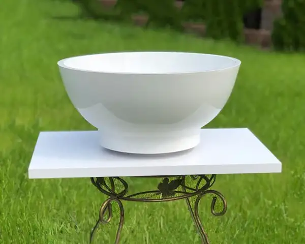 Snail Селена Умивальник накладний, білий (104A100)