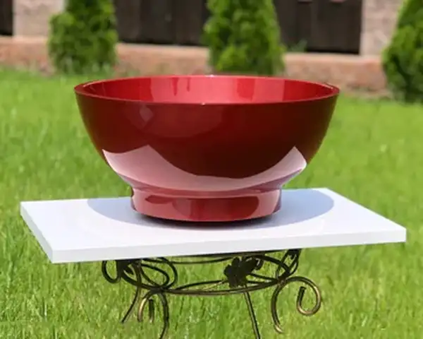Snail Селена Умивальник накладний, бордо (104H200)