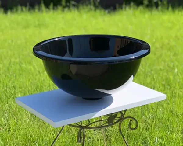 Snail Аврора Умивальник накладний/врізний, чорний (105A200)