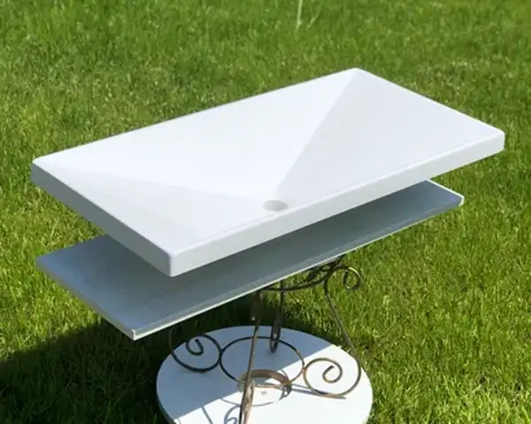 Snail Вега А100М Умивальник, білий мат (115A100M)