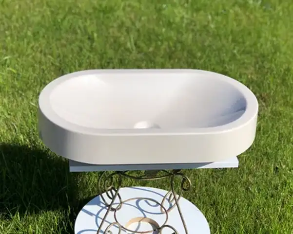 Snail Олімпія Перлина H300 Умивальник, штучний мармур (150H300)