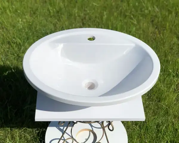Snail Омега А100 Умивальник врізний, білий (151A100)