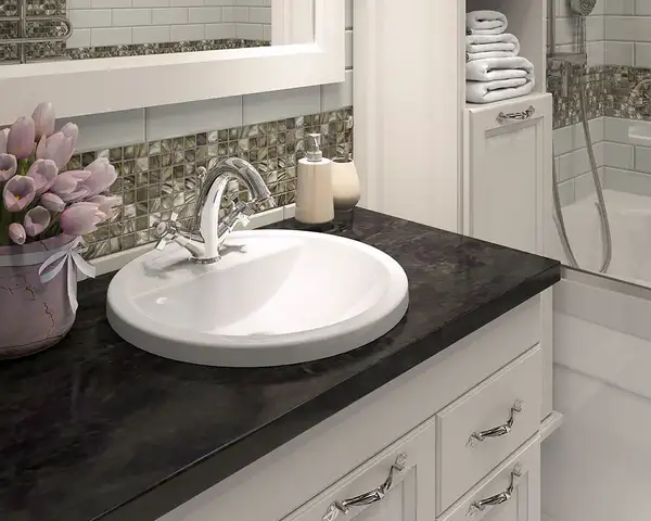 Snail Терра Умивальник врізний, чорний (154A200)