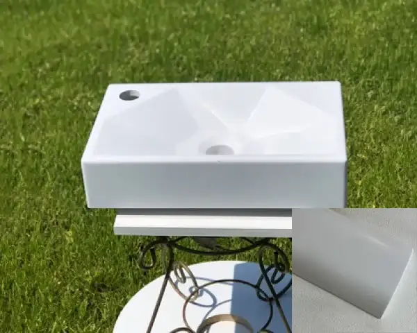 Snail Меркурій L Умивальник, білий мат (157LA100M)