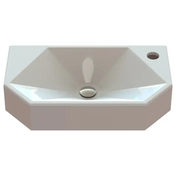 Snail Тритон R А100М Умивальник, Білий МАТ (158RA100M)