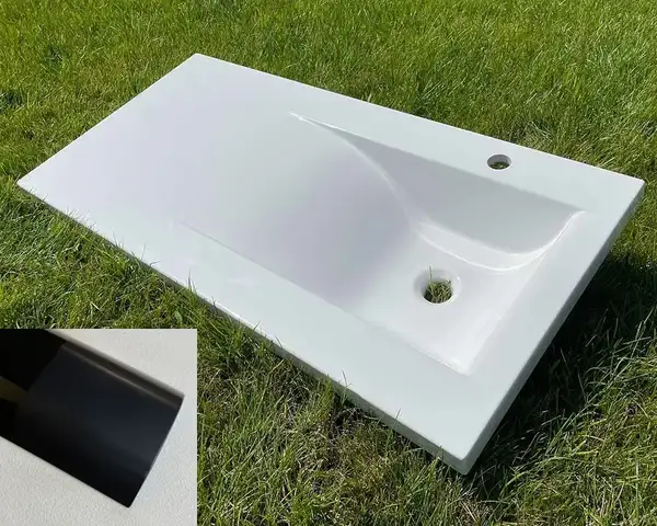 Snail Умывальник «Феникс R» А200М Чорний МАТ (159RA200M)
