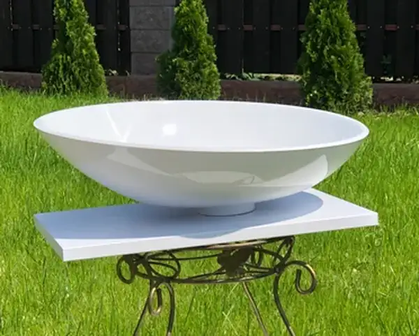 Snail Лотос А100 Умивальник накладний, білий (173A100)