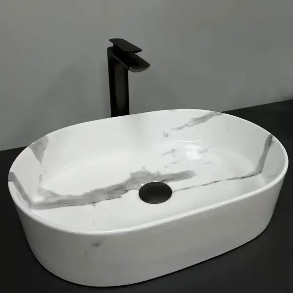 Умывальник (раковина) VBI VERONA 50 MARBLE NATURE накладной (VBI-011311)