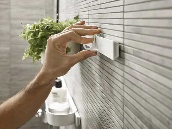 Корзина для хранения глубокая Hansgrohe WallStoris, белый матовый (27912700) фото 3 Aquada.com.ua
