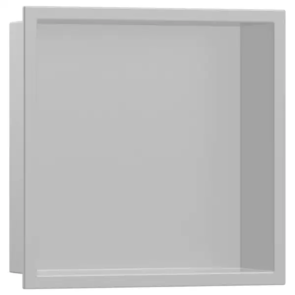 Настінна ніша із вбудованою рамою Hansgrohe XtraStoris Original 30 x 30 x 10 см, бетон (concretegrey)  56061380