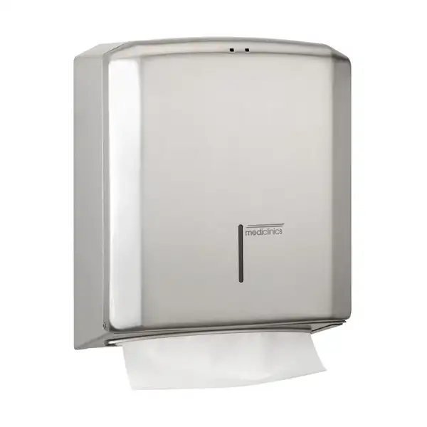 Тримач паперових рушників в пачках Mediclinics Wall Mounted, сатиновий (DT2106CS)