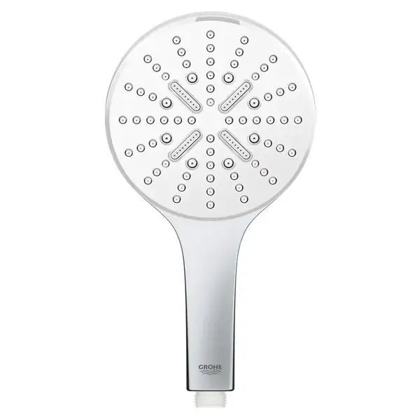 Ручний душ Grohe Rainshower Smartactive 130 на 3 режими, білий (26544ls0)