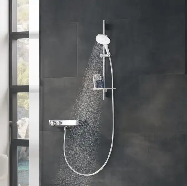 Ручний душ Grohe Rainshower Smartactive 130 на 3 режими, білий (26544ls0)