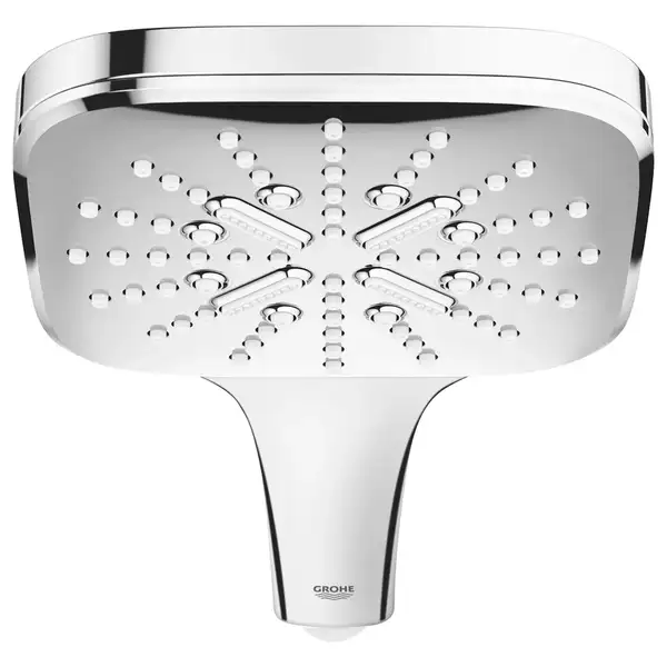 Лейка для душа Grohe Rainshower Smartactive 130 Cube (цвет - хром), 3 вида струи (26550000 Grohe) фото 5 Aquada.com.ua