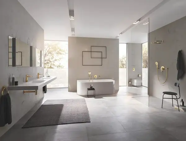 Лійка для душу Grohe Rainshower Smartactive (колір - холодний світанок), 3 види струменя  26574GL0