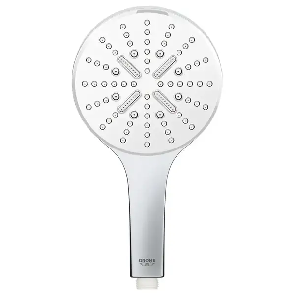 Ручний душ Grohe Rainshower Smartactive 130, хром/білий (26574LS0)